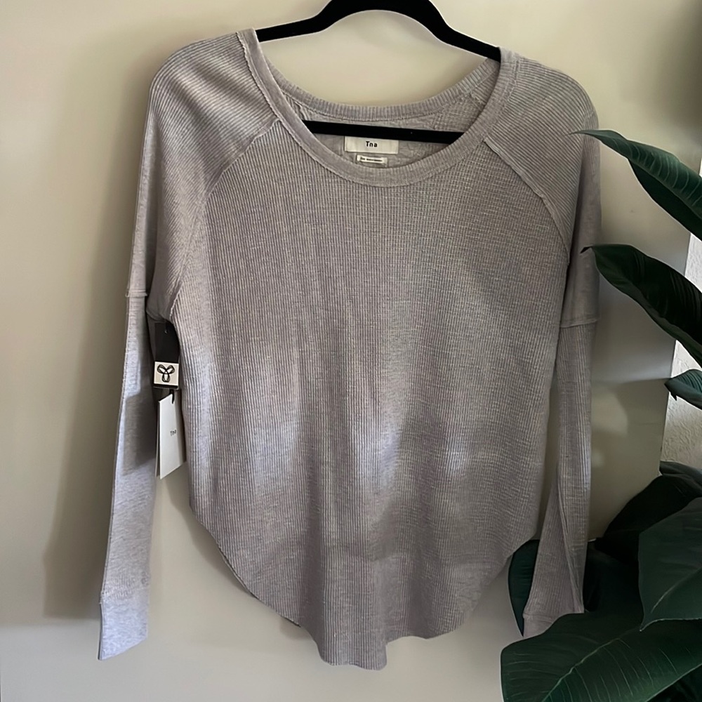 TNA Alder Thermal Long Sleeve Raglan Tee